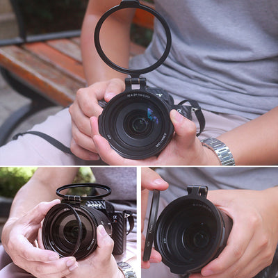 Flip Adapter Ring Mirror for Cameras and Lenses