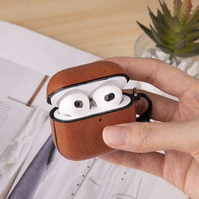 Airpod 4 Wireless Bluetooth Headset Leather Protective Cover