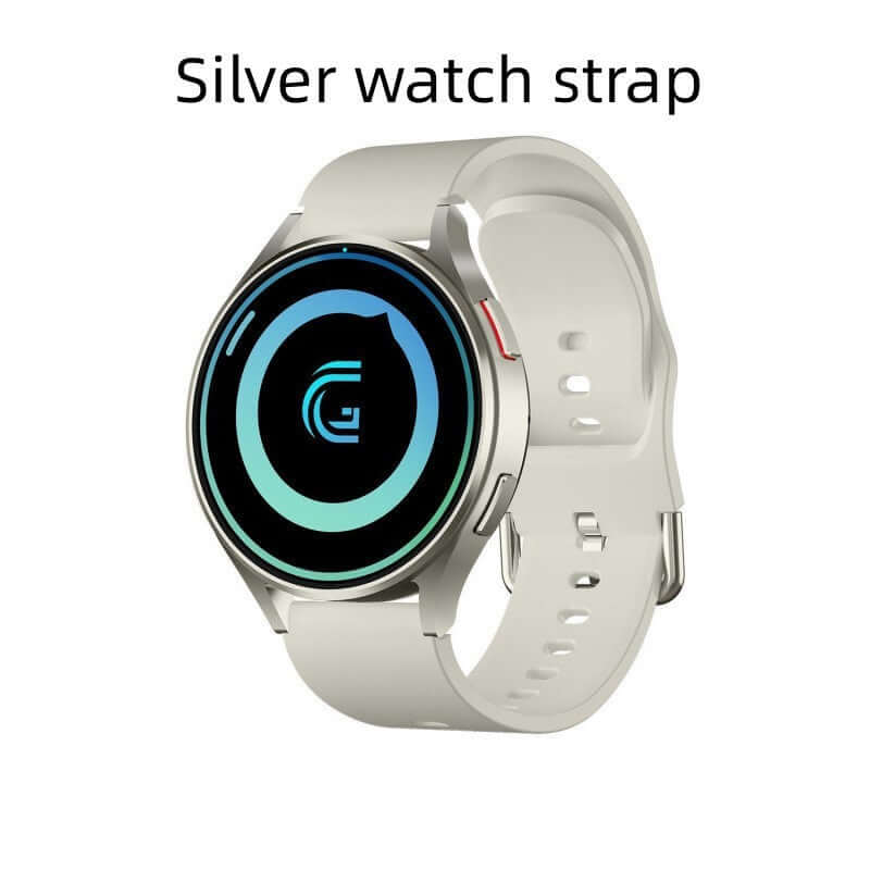 Smart Watches Are Fashionable And Casual with a silver watch strap showcased in a modern design.