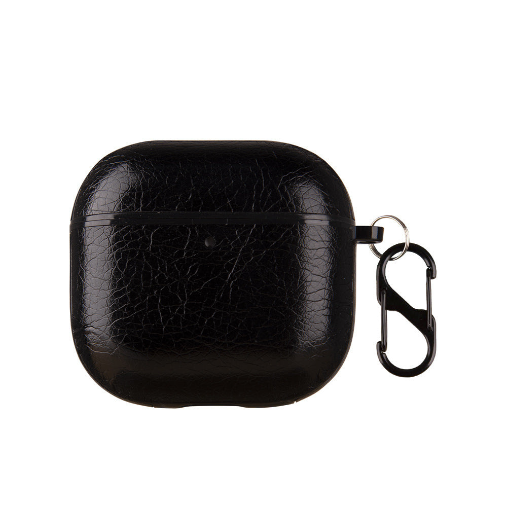Airpod 4 Wireless Bluetooth Headset Leather Protective Cover